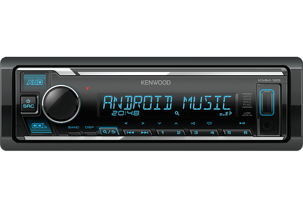 USB/FLAC/Android  CD- Kenwood KMM-125